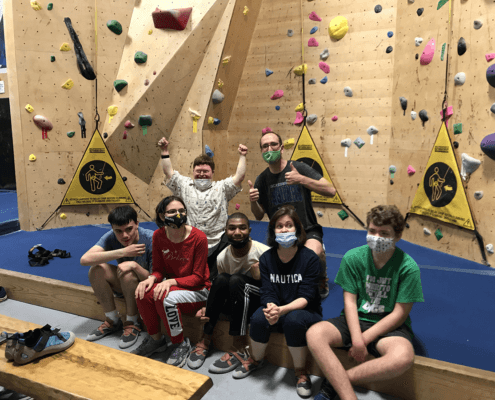 Social Rock Wall