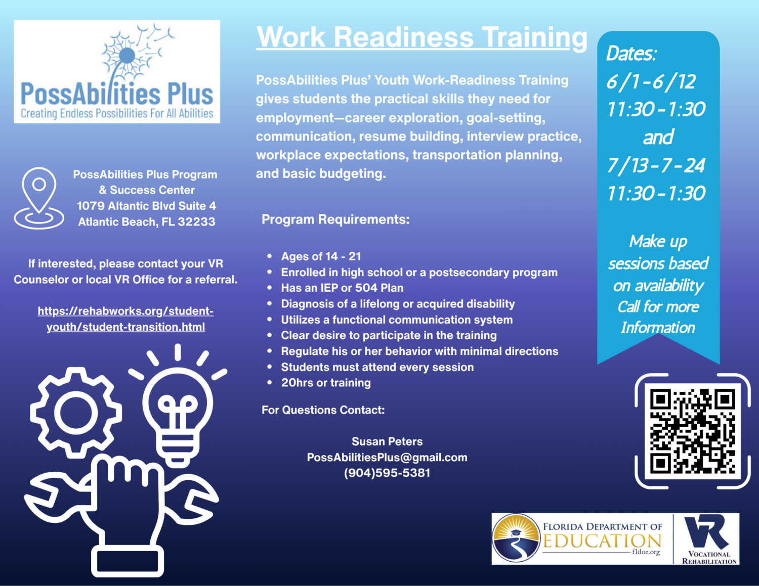 Work Readiness Training - PossAbilities Plus